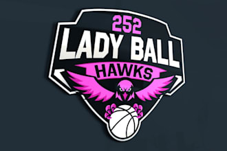 make professional cartoon sports logo design