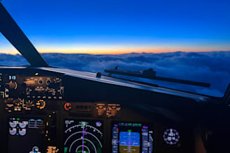 be your personal flight simulator instructor by a real pilot