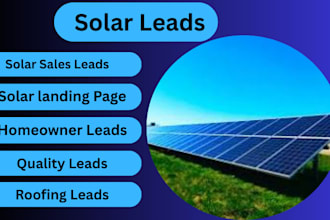 generate fresh solar leads and roofing leads with google map