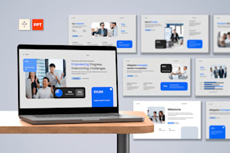 create investor pitch deck presentation business powerpoint presentation design