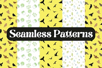 design vector seamless repeat patterns