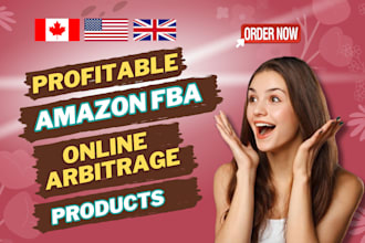 do amazon fba online arbitrage product sourcing USA UK canada leads