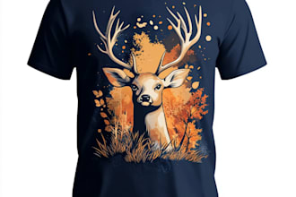 make a bulk t shirt designs for printful, merch and teespring