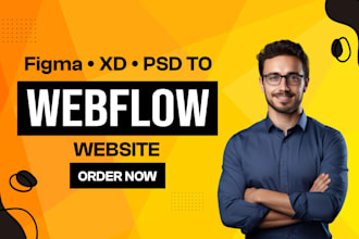 design or develop webflow website, convert figma to webflow, webflow expert