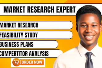 market research business plan market trend market size swot competitor analysis