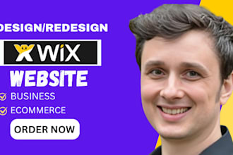 create wix website design or wix business or ecommerce website design with SEO