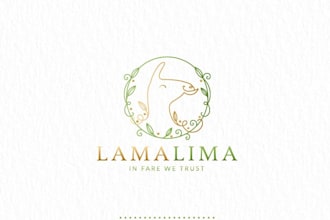 design a minimalist line art luxury logo