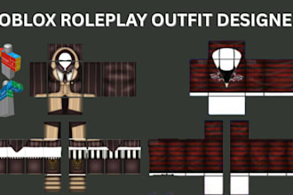 design custom roblox clothing, shirt template, ugc outfit and roblox avatar wear