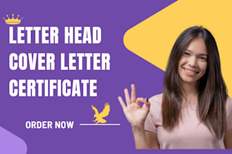 design cover letter letterhead completion appriciation achievement certificate
