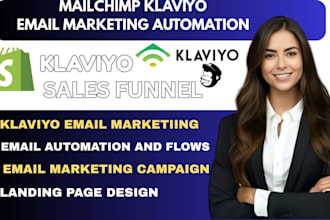 setup klaviyo email marketing flows for shopify and gohighlevel automation