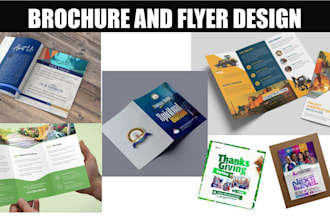 design a professional flyer, brochure, or whitepaper