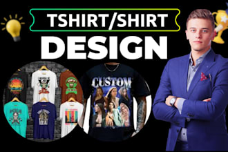 create tshirt design shirt design custom typography and brand identity for pod