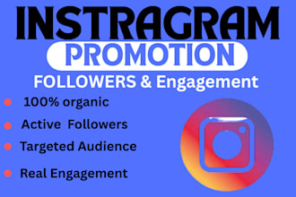 organic instagram yt tik tok fb growth promotion to gain active users