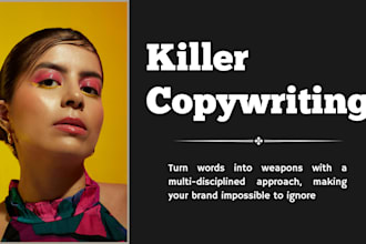 deliver the only website copywriting you will ever need in spanish or english