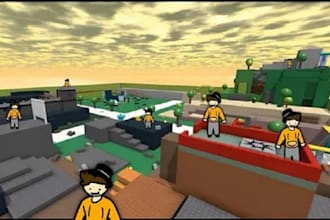 create any map, levels or environment for you on roblox