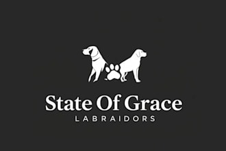 create wonderful and excellent dog logo design