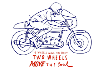 design vintage biker t shirt logo