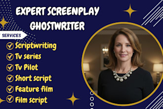 rewrite short movie script film TV screenplay tv series pilot film scriptwriting