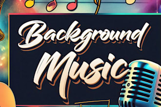 make original background music for youtube, podcasts, or ads