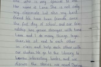 write neat and handwritten study notes, assignments and documents