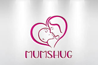 create creative and good looking baby care logo design