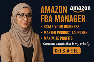 be your amazon fba consultant, amazon account manager