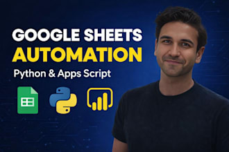 automate your sheets using google apps script and python