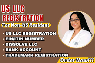 do US llc registration, trademark attorney, US llc, ein number, itin, US tax