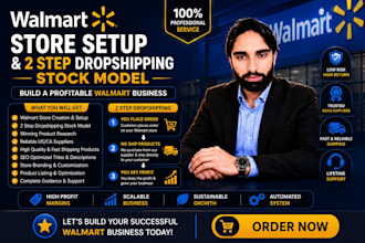 be your walmart two step dropshpping and  wfs va