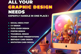 do professional, low cost, and eye catching graphic design services
