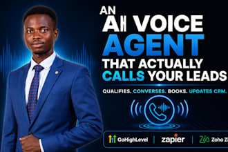 gohighlevel ai voice agent zapier mcp zoho zia ai sales crm automation jotform
