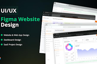 design custom website saas and dashboard design