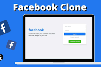 develop facebook clone whatsapp clone web application