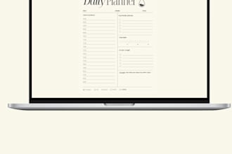 create degital planner for fitness to do list habit tracker