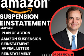 write amazon poa for account reinstatement and suspension appeal