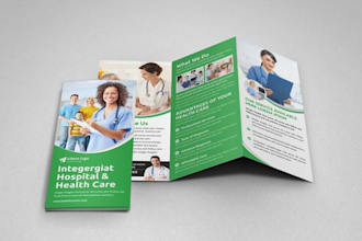 brochure design tri fold brochure bi fold medical brochure health brochure
