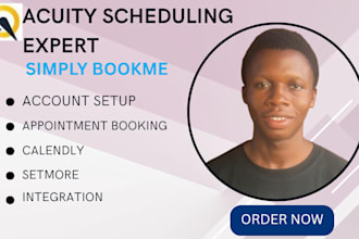 setup acuity scheduling appointment booking calendly