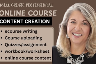 create online course, ecourse on learnword, newzewder, skool, podia, circle so