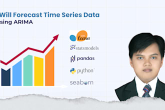 forecast time series data using arima