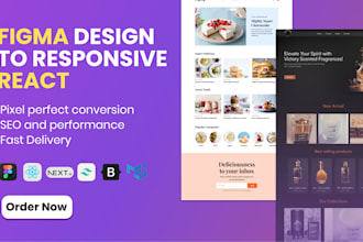 build react website or next js website