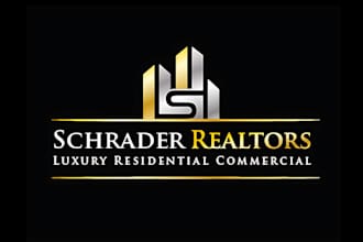 design luxurious residential and commercial real state logo