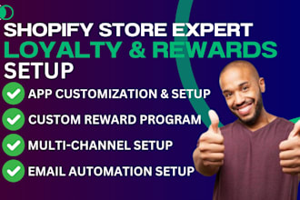 setup shopify store loyalty rewards program bon joy rivo ait smile flits appstle