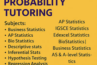 tutor statistics and probability