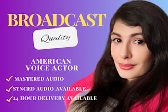 record a powerful and emotional voice over in english