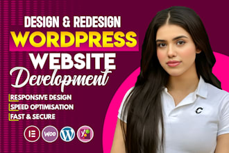design revamp wordpress business wesbite, redesign wordpress website development