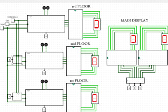 make digital circuits in logisim for your project