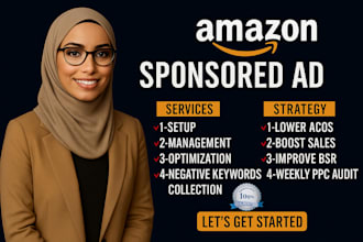 setup, manage and optimize your amazon ppc campaign ads