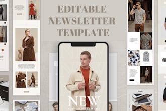 design hubspot newsletter, bravo email template, mailerlite, substack newsletter