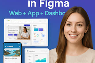 do figma website design, website ui ux design, ui ux design