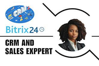 setup bitrix24 crm sales pipeline deal customer automation integration ai expert